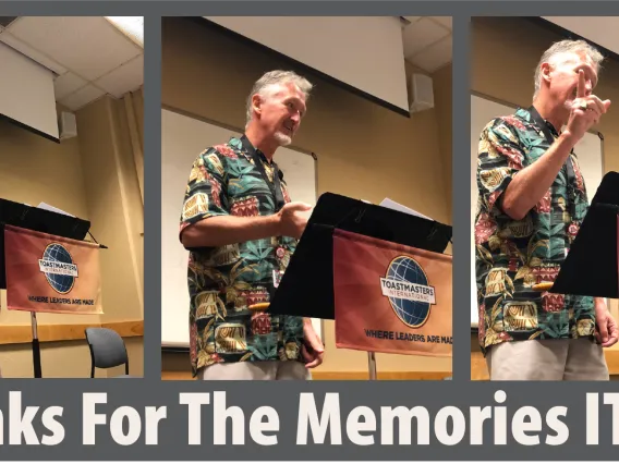 Chris Reidy at ITCats Meeting "Thanks for the Memories IT Cats"