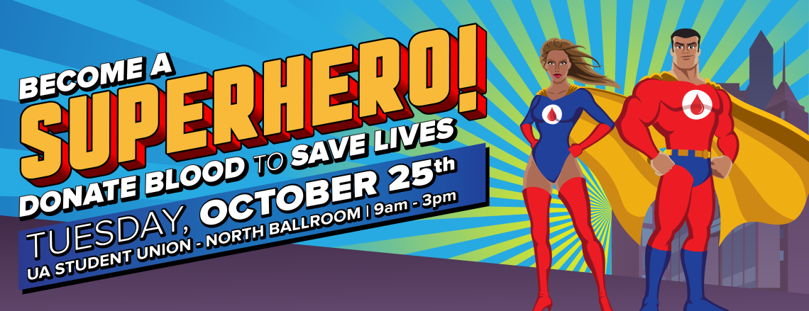 Oct 25th Blood Drive Event Banner