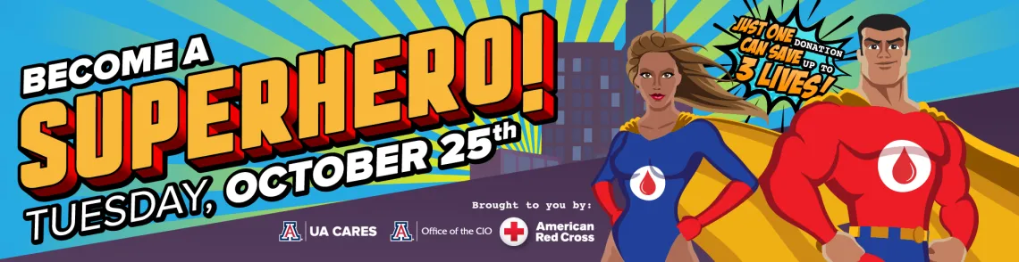 Oct 25th Blood Drive Event Banner