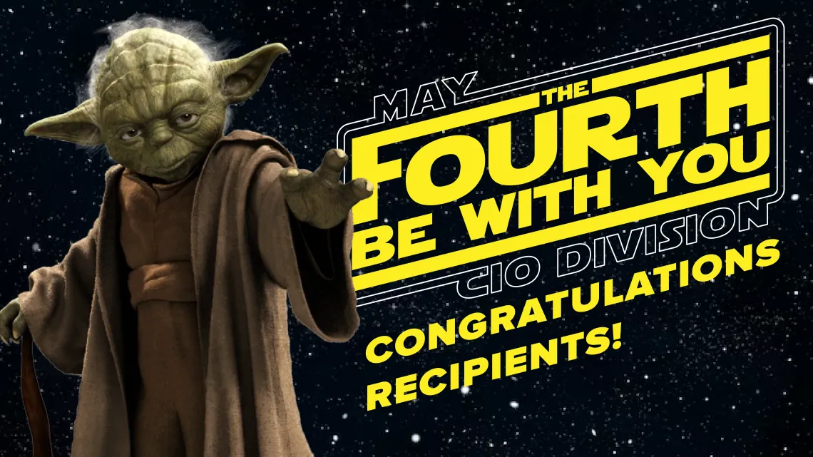 May the fourth - Celebration Header