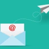 Email Airplane digital graphic