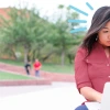What's New in Tech - Student looking at Laptop
